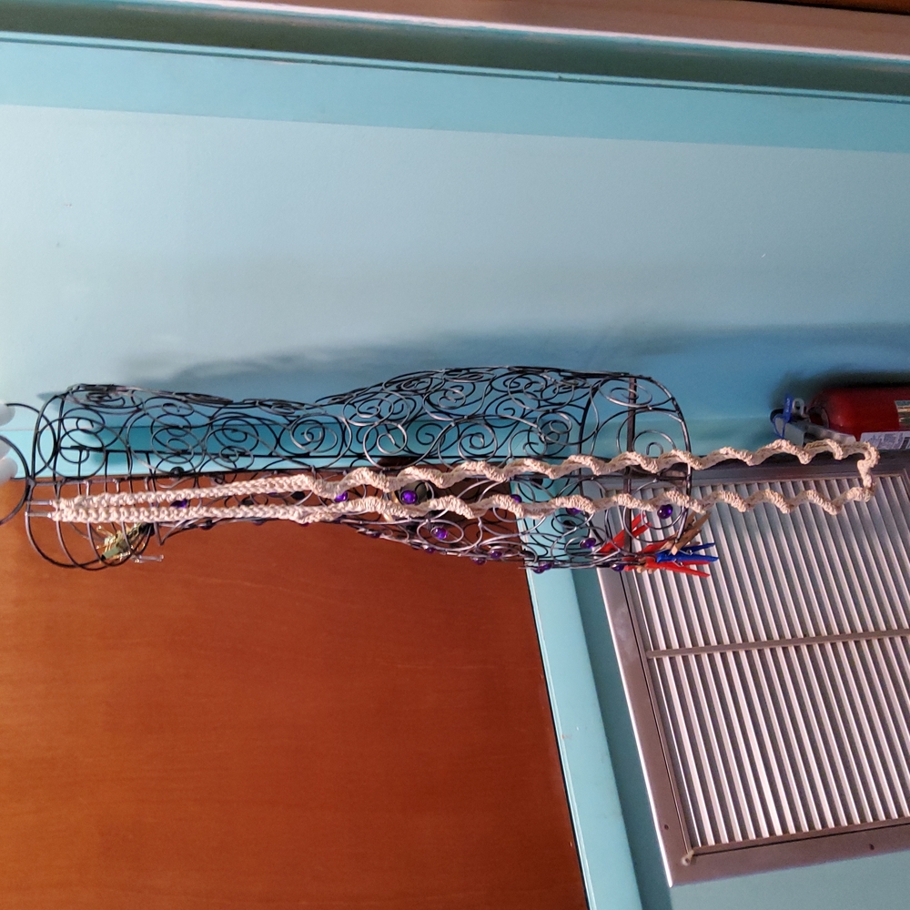 All Twine Clutch w/ Strap/Belt - Picture 5 of 7